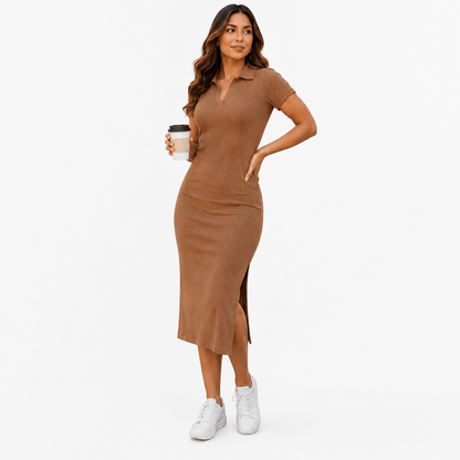 VESTIDO POLO RIB PREMIUM PARA DAMA
