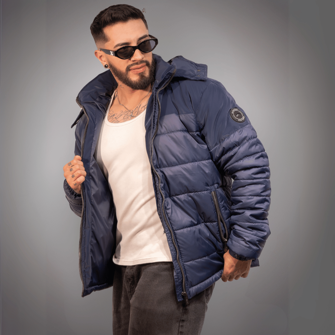 Chaqueta Impermeable Oxford Hombre