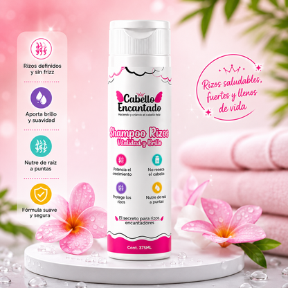 Shampoo -Cabello Encantado- Rizado