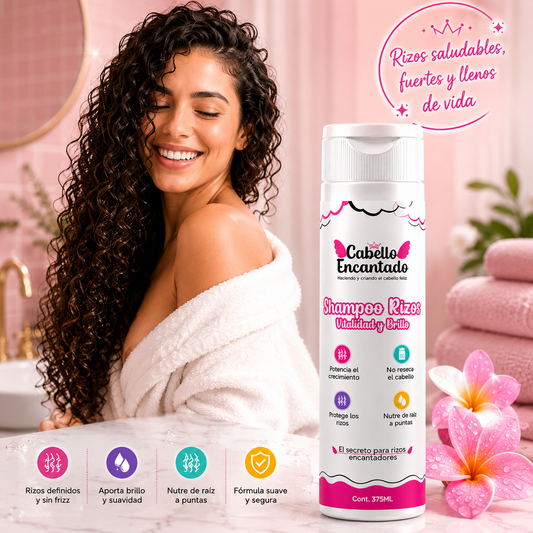 Shampoo -Cabello Encantado- Rizado