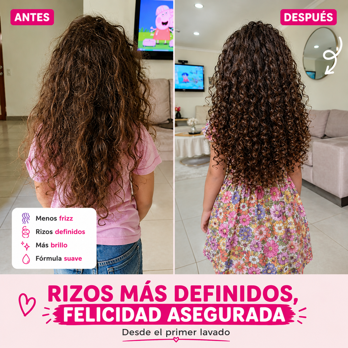 Shampoo -Cabello Encantado- Rizado