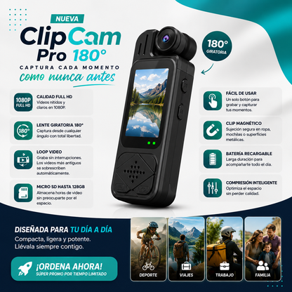 ClipCam Pro 180™