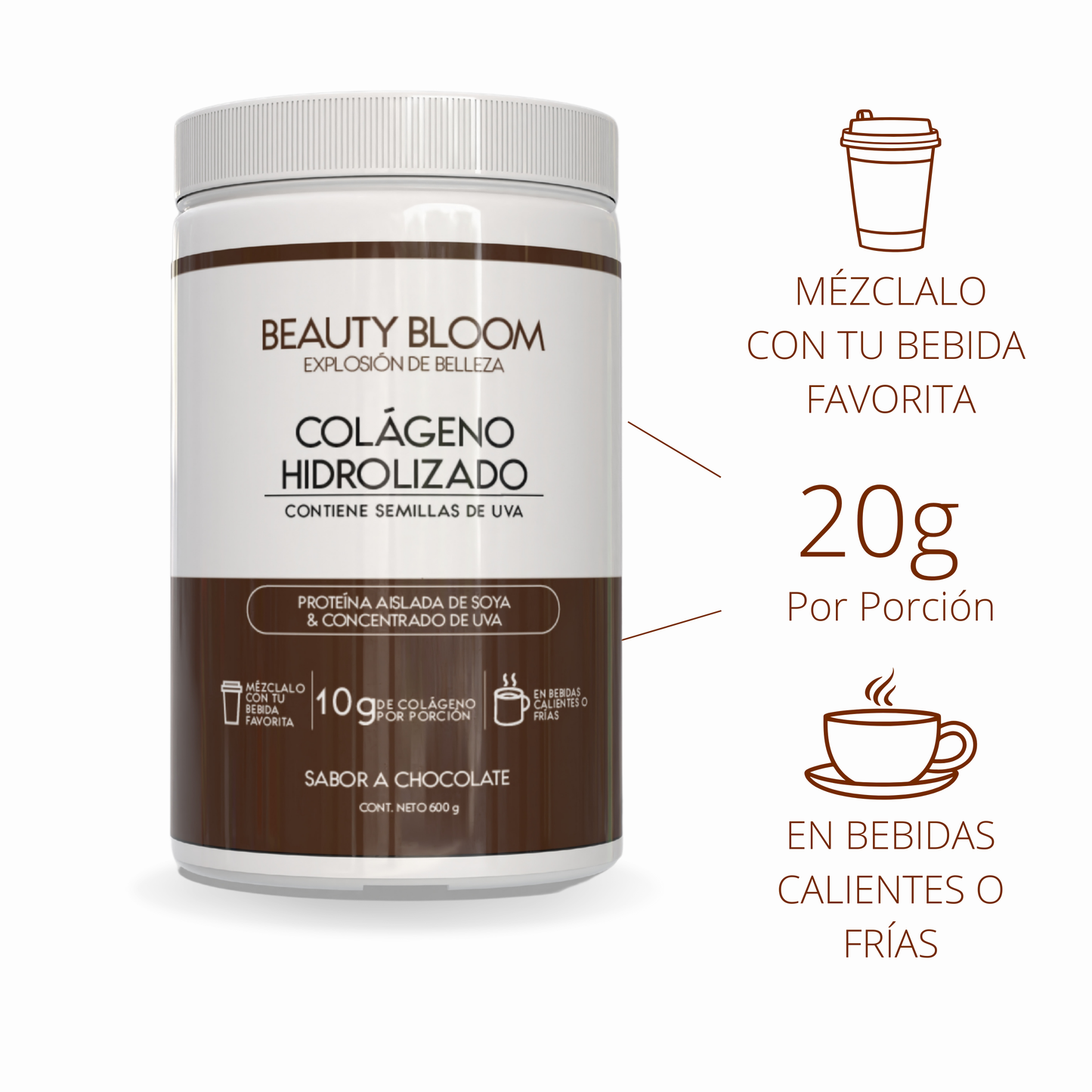 COLAGENO CHOCOLAT BEAUTY BLOOM