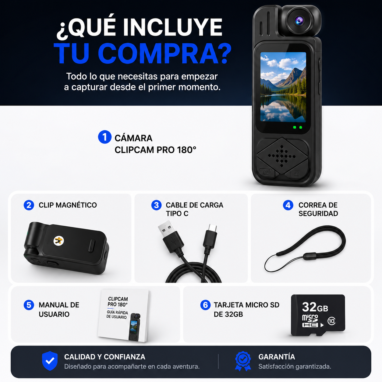 ClipCam Pro 180™