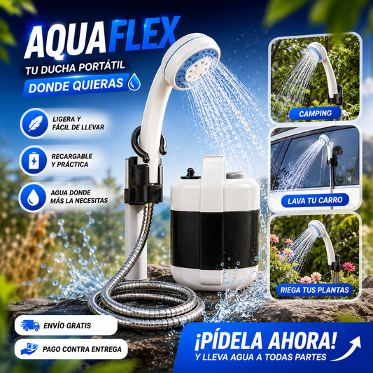 Ducha portátil AquaFlex